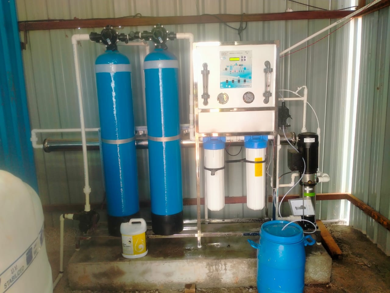 Drinking water RO(500lit/hr) International Conventional Center Kolhapur